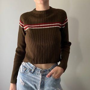 🌟SOLD🌟 Modern Culture Chocolate Brown Sweater